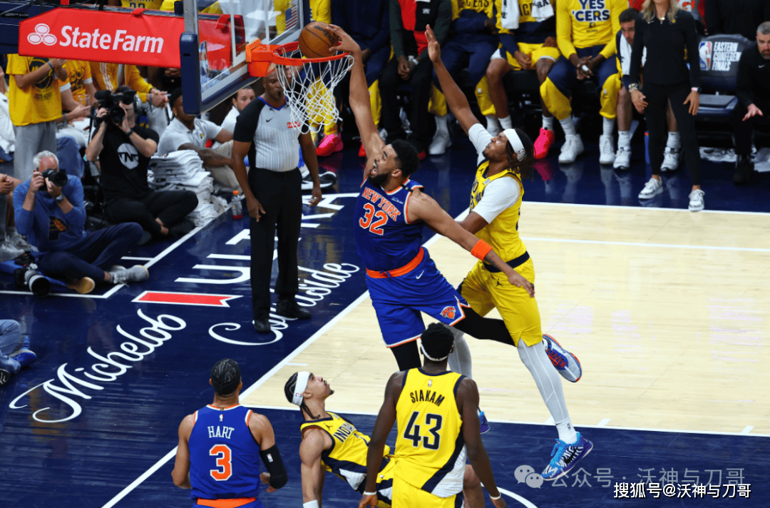 周二303 美职篮 纽约尼克斯VS印第安那步行者