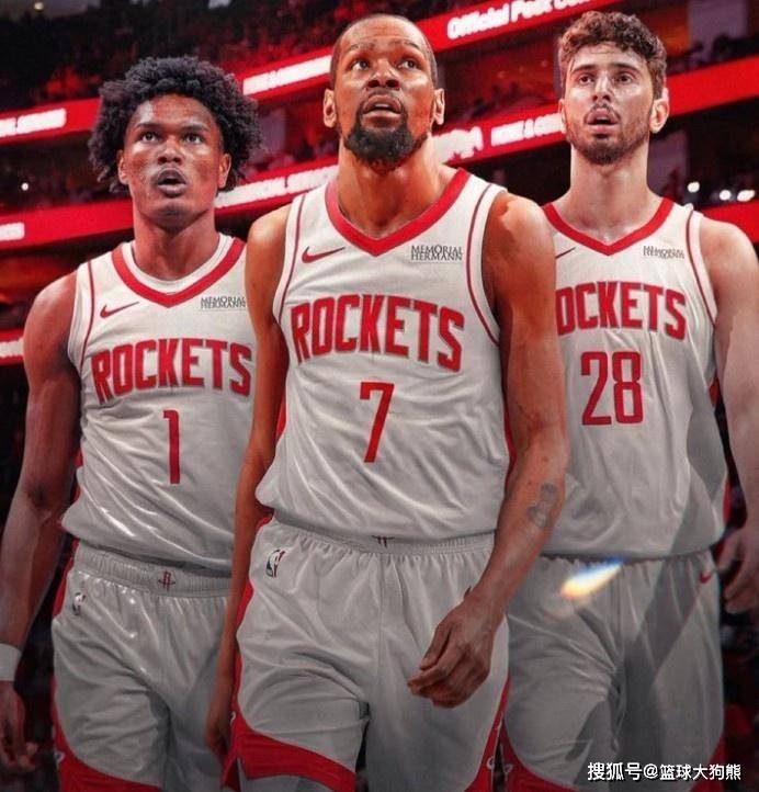 火箭队2K26能力值出炉！杜兰特领衔，2人争当2当家，主控不如替补