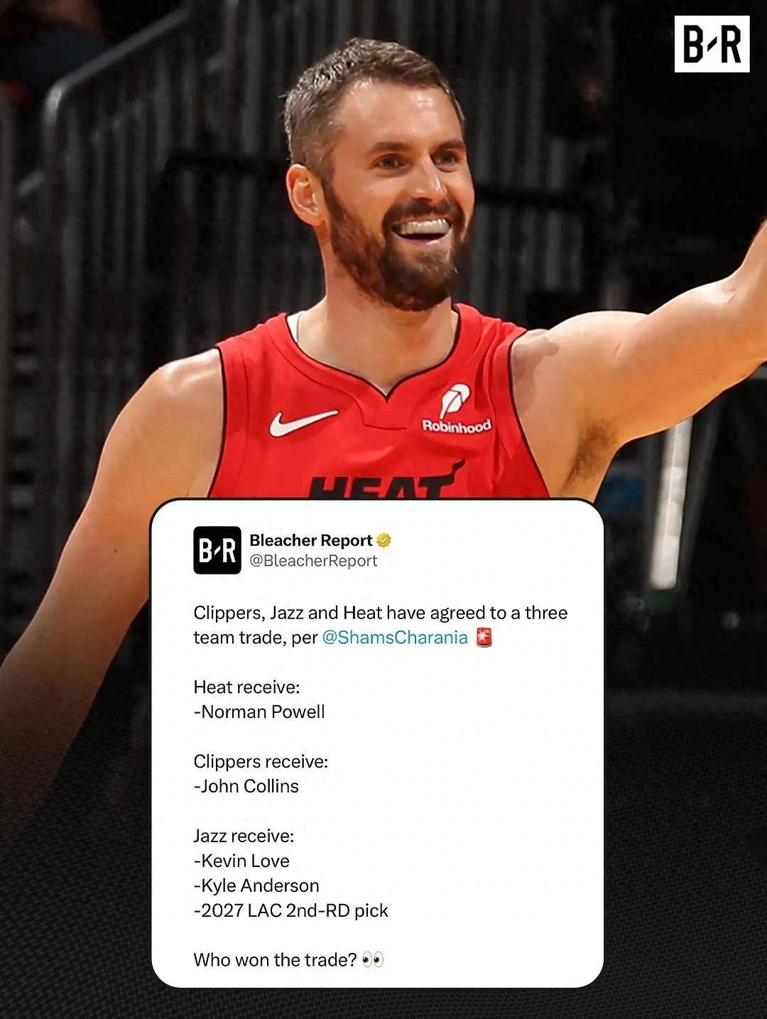 迈阿密热火豪赌朱霍勒迪，四换一