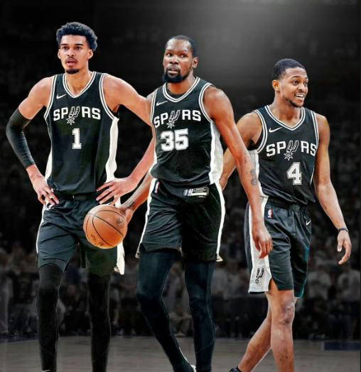 圣安东尼奥马刺:成为杜兰特首选,超豪华三巨头或将组建