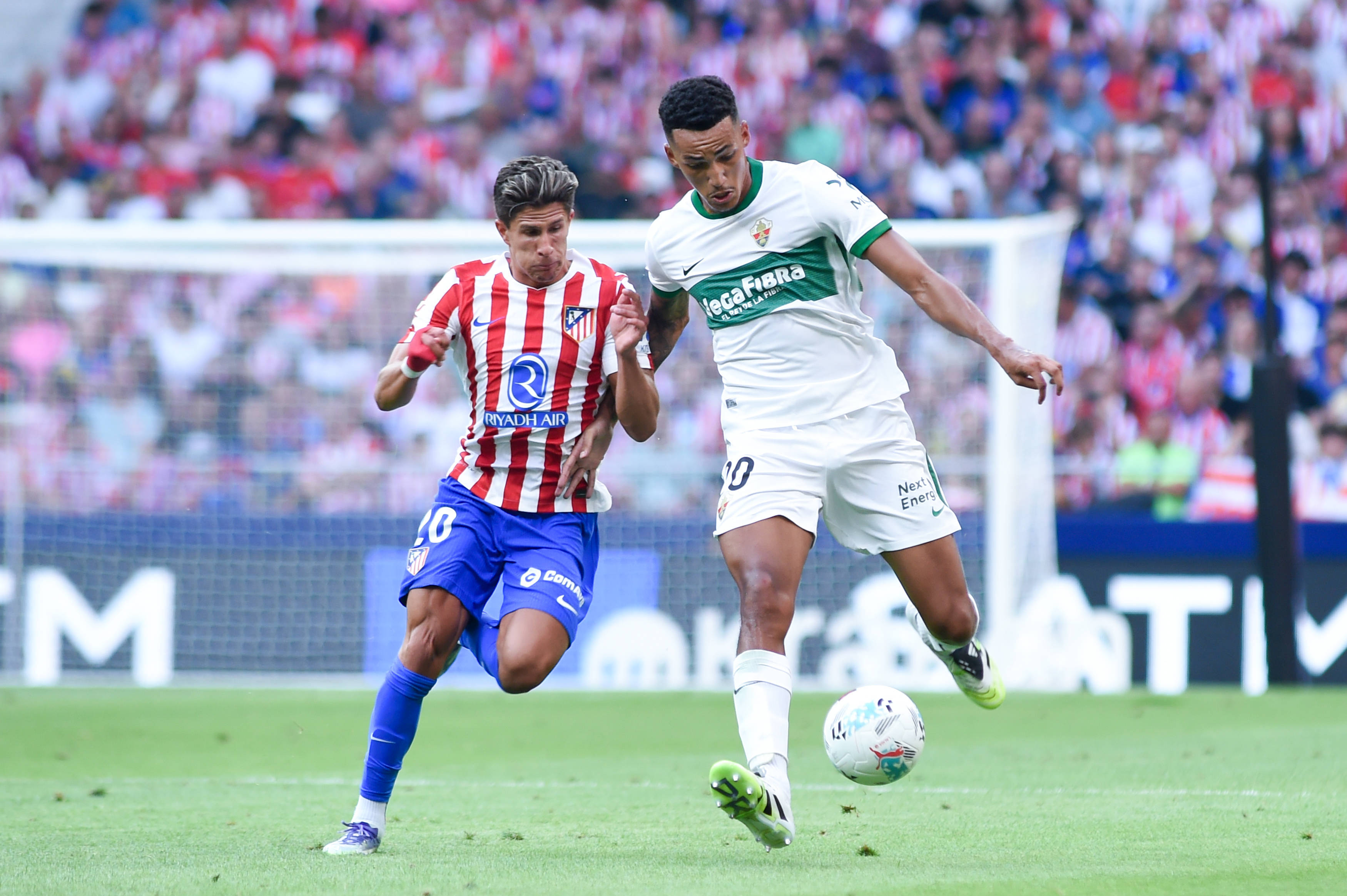 （体育）足球——西甲：马德里竞技平埃尔切