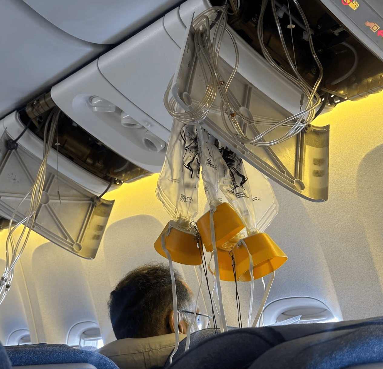 国航飞法兰克福的航班氧气面罩系统故障返航！刚有航班备降